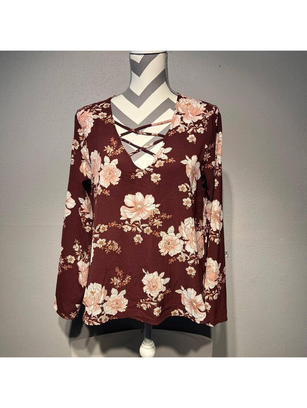 Maroon blouse